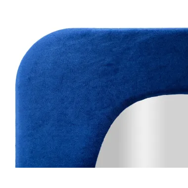 Lustro ścienne THEODOR Niebieskie 60X4X160 cm (wymiary lustra 42X142 cm)